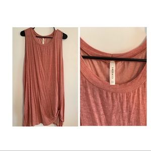 Plus Boutique Knotted tank